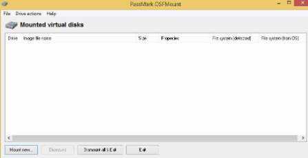 Настройки и параметры командной строки Osfmount