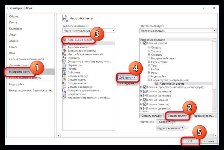 Что означает автономный режим в Outlook и как он работает