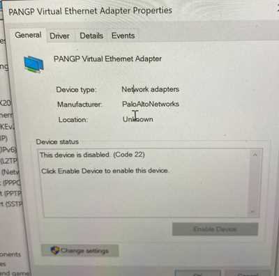 Что представляет собой Pangp Virtual Ethernet Adapter и как он устанавливается