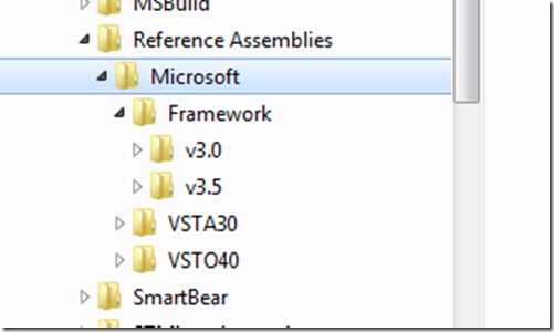Reference assemblies что это за папка