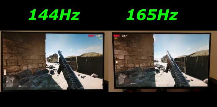 Различия между Refresh rate num и Frame rate