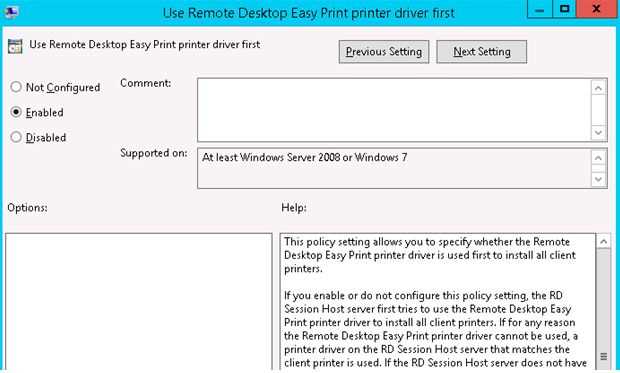 Как вернуть работу Easy Print в случае необходимости