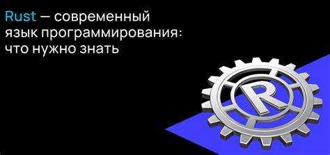 Rust язык программирования для чего Rust язык программирования для чего
