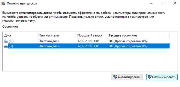 Типичные сообщения и ошибки при запуске Self test option