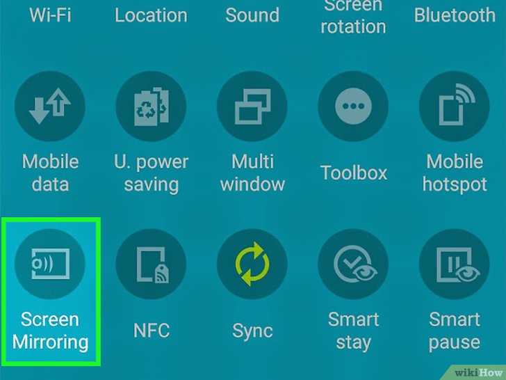 Трансляция экрана смартфона через Smart View