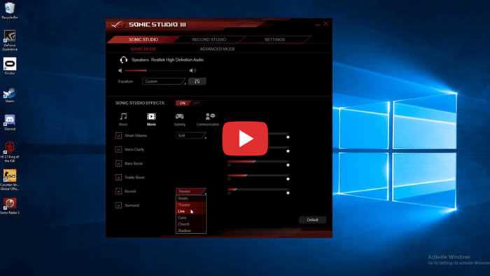Как установить Sonic Studio Virtual Mixer на Windows