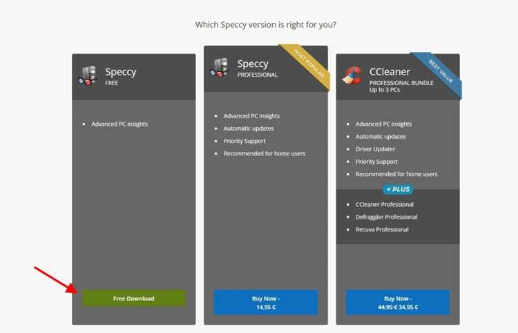 Speccy installer: что за программа и как работает