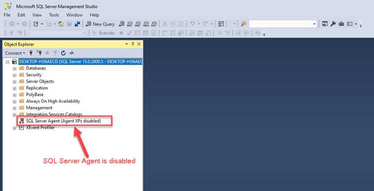 Настройка автозапуска SQL Server Agent при старте системы