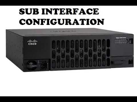 Проверка состояния и работы субинтерфейсов на Cisco