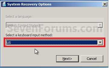 Использование образа системы для полного восстановления Windows 7