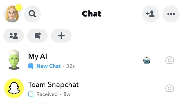 Основные функции Team Snapchat