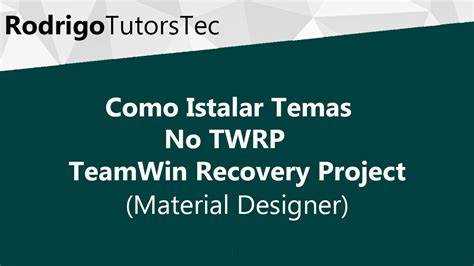 Проверка текущего состояния TWRP перед выходом