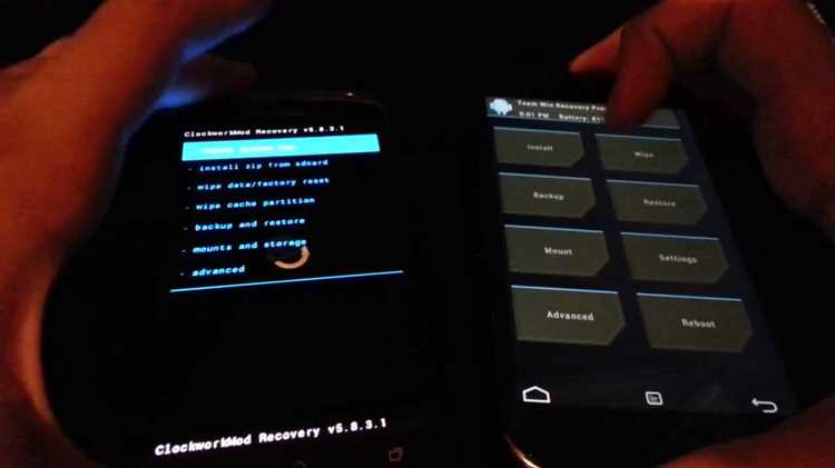 Решение проблем при застревании в TWRP