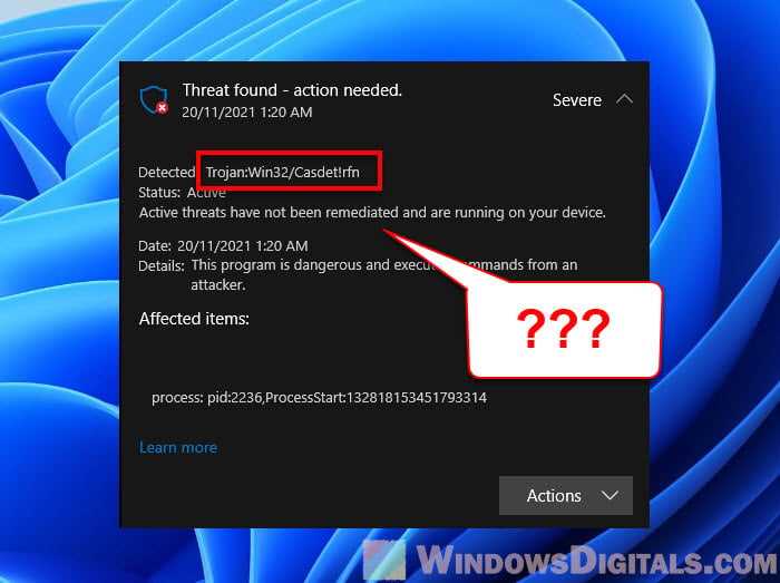 Как Trojan Win32 Dynamer RFN проникает в систему