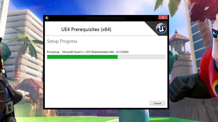 Что делать, если установка UE prerequisites x64 вызывает ошибки