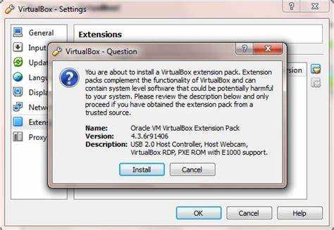 Virtualbox extension pack как установить Virtualbox extension pack как установить