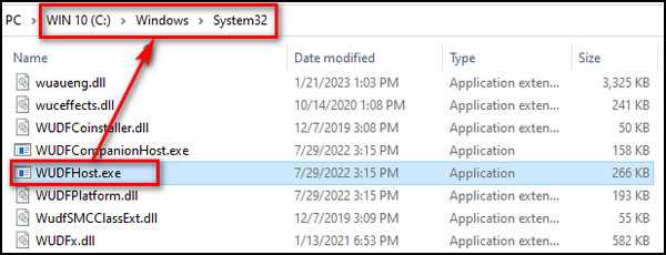 Причины высокой нагрузки Wudfhost.exe на ЦП и память