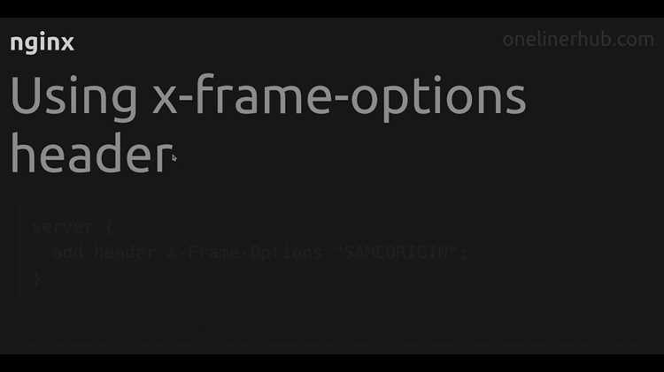 Ошибки при настройке X-Frame-Options и способы их устранения
