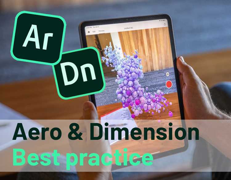 Публикация и обмен проектами Adobe Aero через мобильные и облачные сервисы