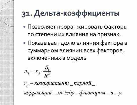 Как рассчитать дельту вручную и с помощью формул