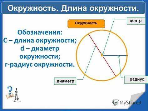 Диаметр это что такое на окружности фото