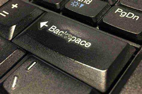 Для чего используют кнопку backspace Для чего используют кнопку backspace
