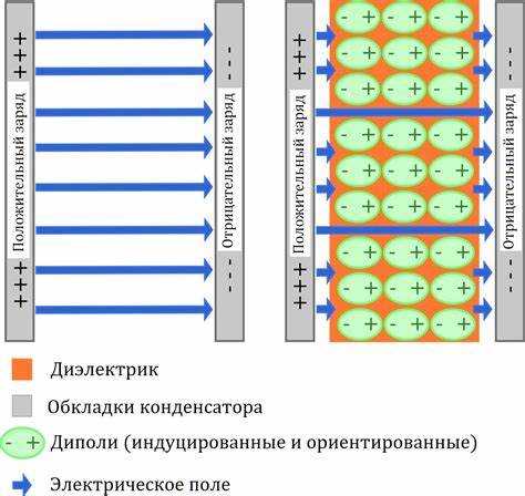 Влияние диэлектрика на температурные характеристики конденсатора
