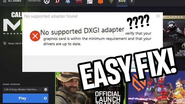 Dxgi adapter cache что это