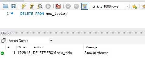 Error code 1175 mysql как исправить