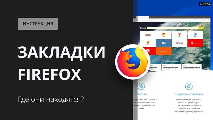 Создание и организация папок для закладок