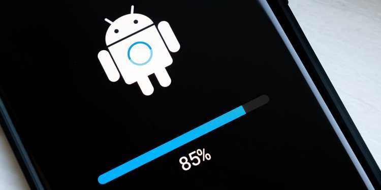 Расположение системных обновлений в настройках Android