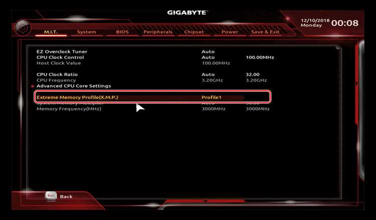 Подготовка BIOS к изменению напряжения CPU