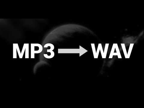 Как mp3 перевести в wav Как mp3 перевести в wav
