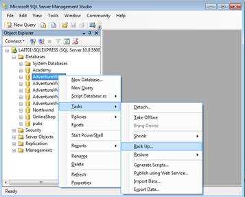 Передача диаграммы между различными серверами SQL