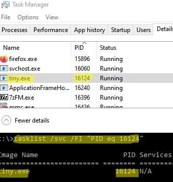 Проверка занятых портов через командную строку Windows