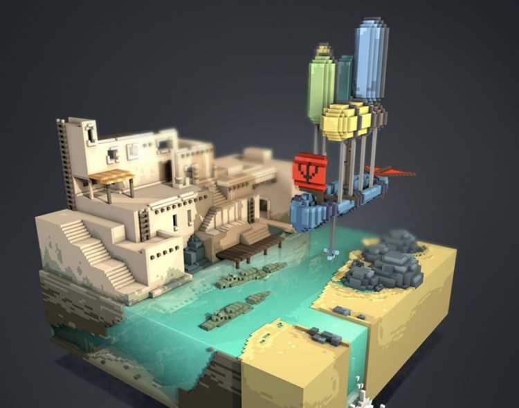 Как настроить прозрачность в Magicavoxel