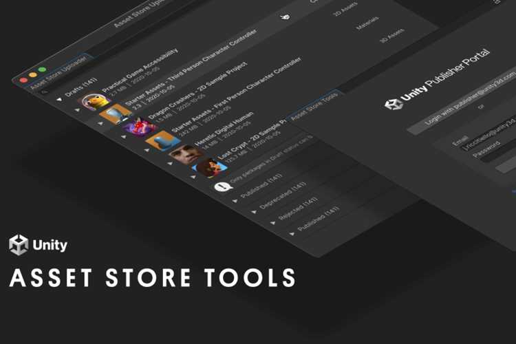 Проверка версии Unity и доступности Asset Store