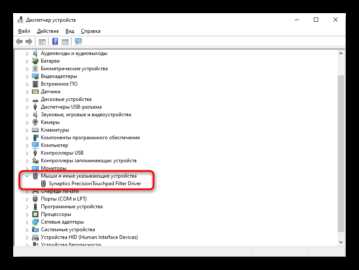 Проверка наличия встроенной функции указателя на клавиатуре