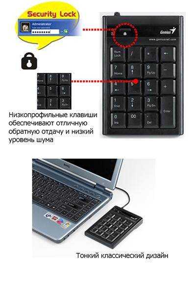 Проверка наличия сенсорного NumberPad на модели Asus