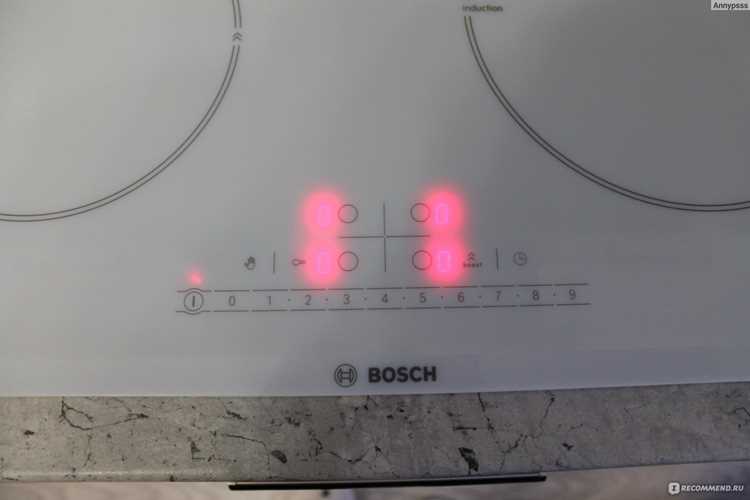 Как включить плиту bosch сенсорную