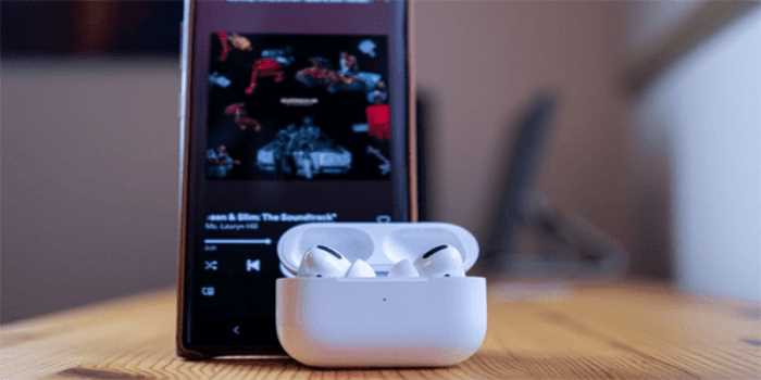 Как включить шумоподавление через настройки AirPods 2 на Android