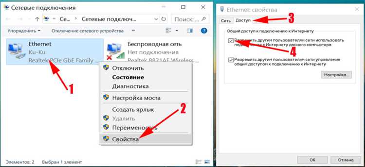 Запуск точки доступа через командную строку