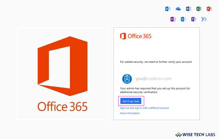 Использование мобильного приложения Microsoft 365 для авторизации