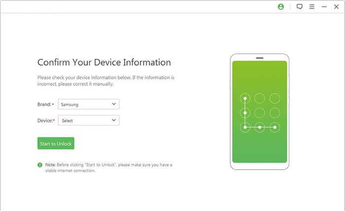 Использование учетной записи Google для разблокировки Android через ПК