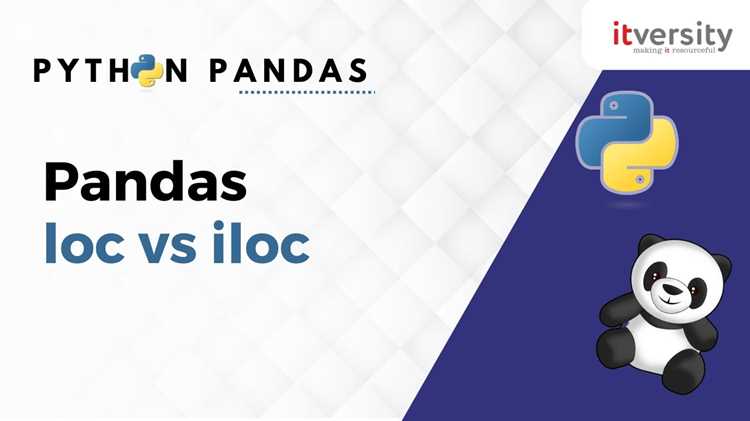 Фильтрация данных по условиям через loc