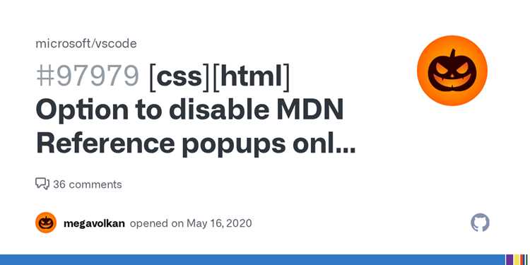 Когда и почему появляется справка MDN при работе с кодом