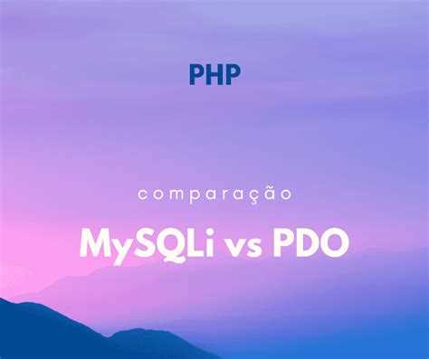 Pdo или mysqli php что лучше Pdo или mysqli php что лучше