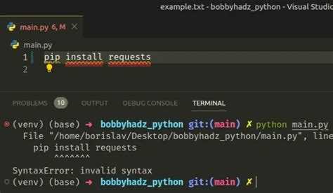 Pip install invalid syntax что делать Pip install invalid syntax что делать
