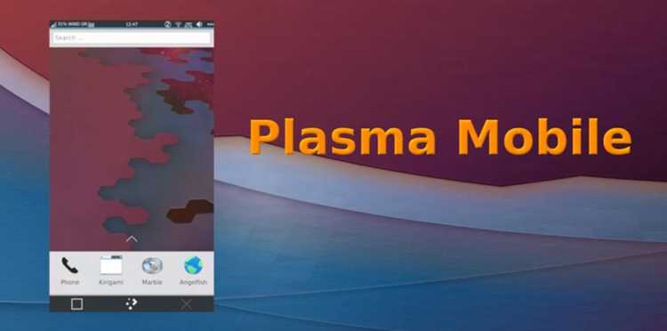 Прошивка образа Plasma Mobile через рекавери