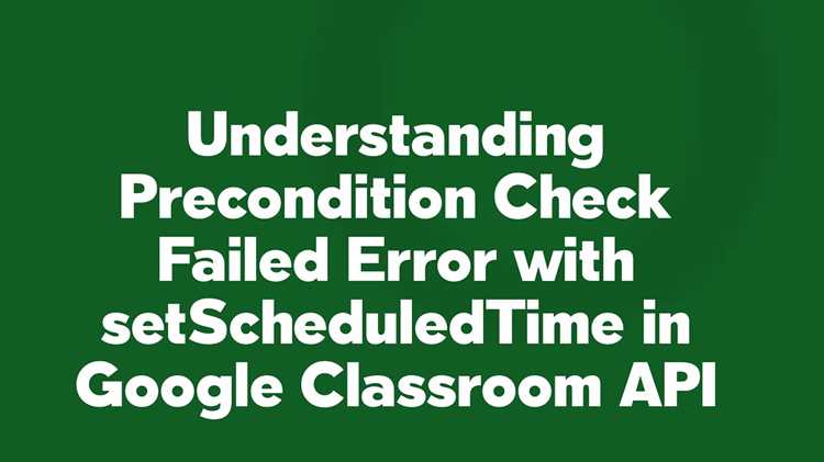 Precondition check failed что это Precondition check failed что это